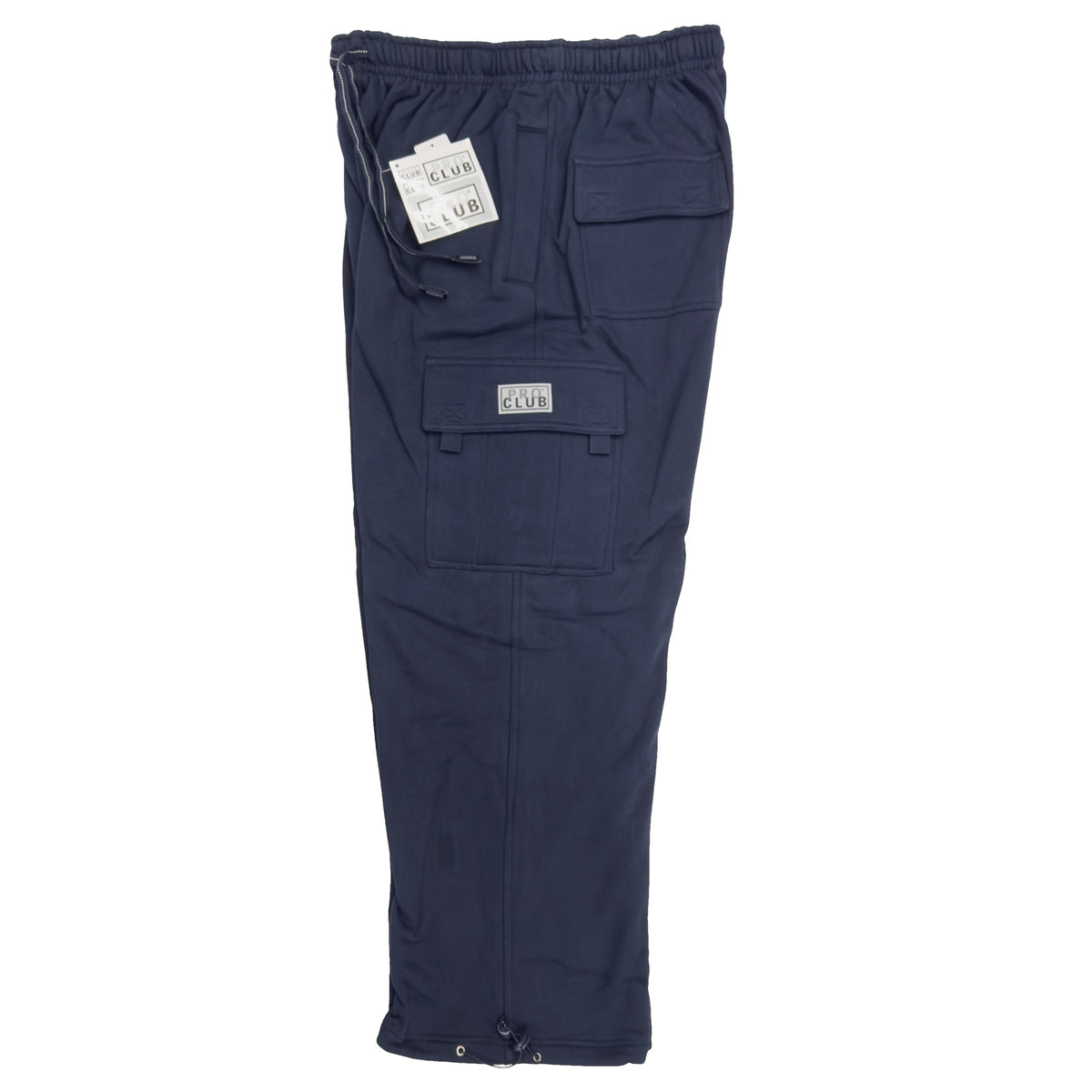 PROCLUB MEN'S HEAVYWEIGHT FLEECE CARGO PANTS