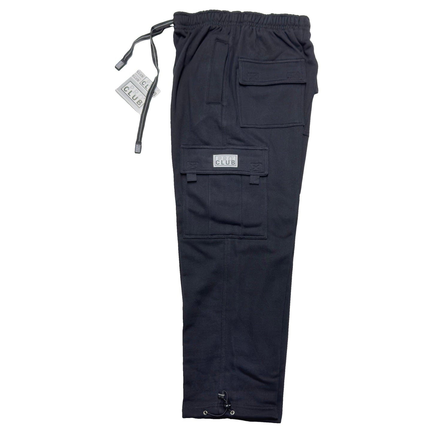 PROCLUB MEN'S HEAVYWEIGHT FLEECE CARGO PANTS