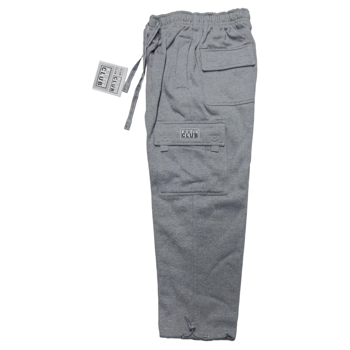 PROCLUB MEN'S HEAVYWEIGHT FLEECE CARGO PANTS