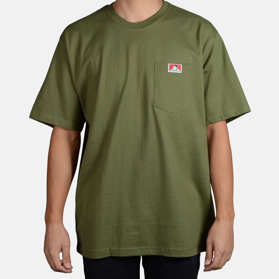 BEN DAVIS HEAVY DUTY SHORT SLEEVE POCKET TEE